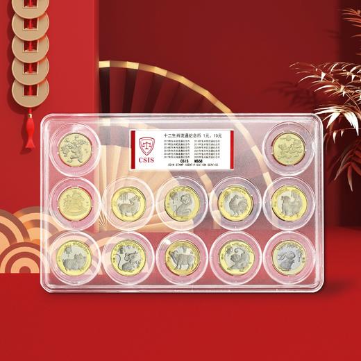 2012-2023年十二生肖纪念币珍藏套装封装版（信泰评级） 商品图3