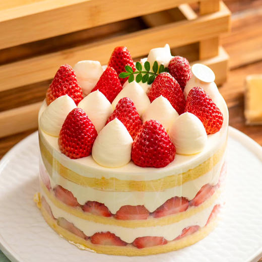 生日蛋糕 草莓雪峰 商品图0