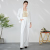 EITIE爱特爱气质白色经典利落干练通勤一粒扣西装外套24春季新款A2403305 商品缩略图1