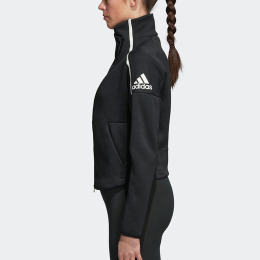 Adidas/阿迪达斯外套新款健身训练立领休闲夹克 CZ2817 商品图1