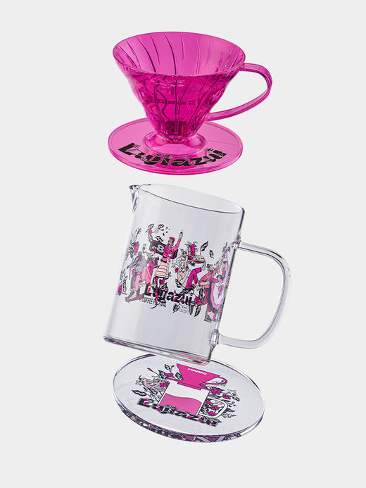 【HARIO】HARIO&MASADA&陆家嘴咖啡节8周年联名手冲咖啡套装 滤杯 咖啡壶 商品图2