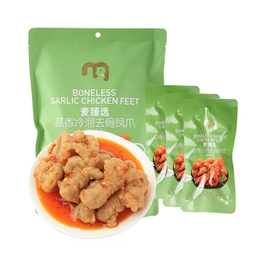 MC 麦德龙 麦臻选 蒜香冷泡去骨凤爪 500g 商品图0