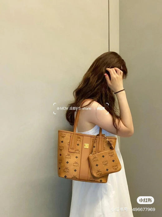 Mcm迷你双面购物袋子母包 商品图2