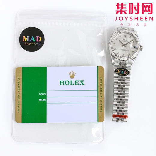 Rolex劳力士日志型系列 女款31mm 日志31系列 女士机械腕表 搭载改ETA2671全自动机械机芯 商品图7