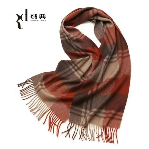 绒典经典格围巾 商品图1