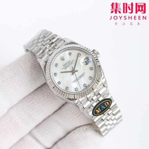 Rolex劳力士日志型系列 女款31mm 日志31系列 女士机械腕表 搭载改ETA2671全自动机械机芯 商品图2