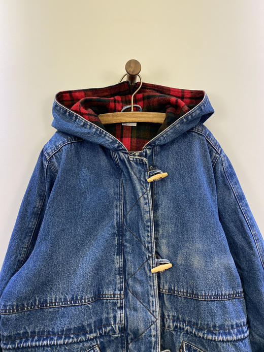 90年代 Vintage 牛仔棉服 夹棉外套_CTJK(L-XL) 商品图0