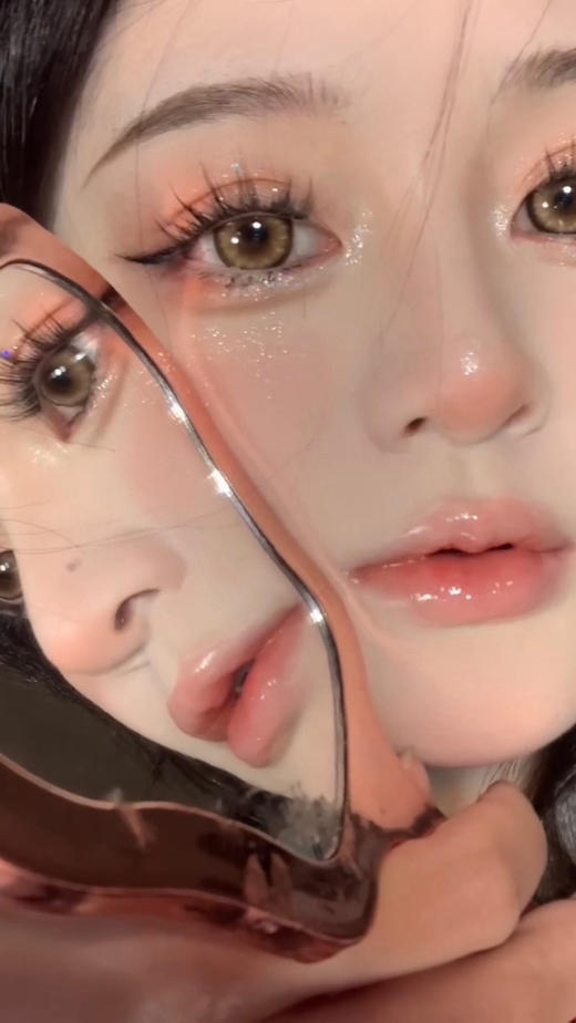 [韩国美瞳]papadox blushgirl半年抛 韩产美瞳混血虹膜瞳在线一副（2片） 商品图6