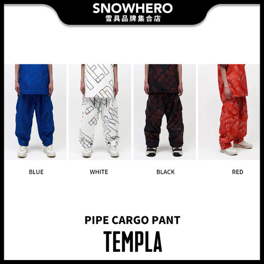 2324 TEMPLA PIPE CARGO PANT UFW21-510B 滑雪裤 商品图0