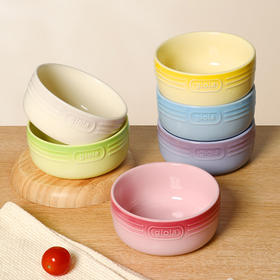 gioia焦亚马卡龙碗6个|颜值在线有它吃多两碗饭，可蒸可烤可微波