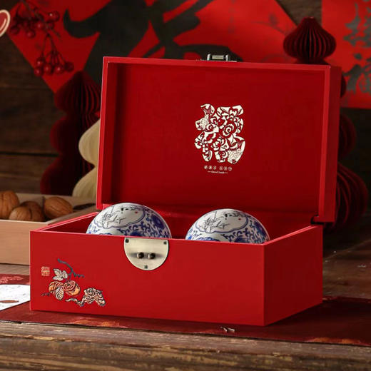 福乐安康【小双瓷罐·红】58元/套，一件14套/约装三两到半斤 商品图7