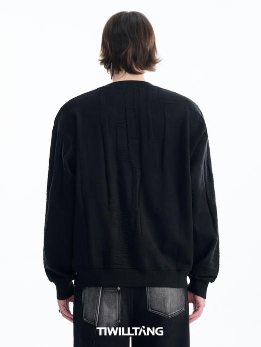 TIWILLTANG启世录“衍形砾域”高级浮雕不出错的秋冬御寒保暖毛衣 商品图1