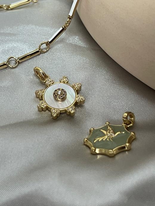 SOL DE VERANO 半岛苒美系列飞鸟吊坠 / 普尔皮·母贝吊坠 商品图4