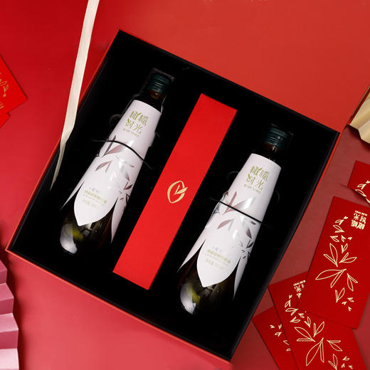 【不饱和脂肪酸】橄榄时光花悦如意礼盒特级初榨橄榄油500mlx2+刀叉2副 商品图3