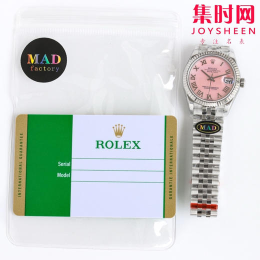 Rolex劳力士日志型系列 女款31mm 日志31系列 女士机械腕表 搭载改ETA2671全自动机械机芯 商品图7