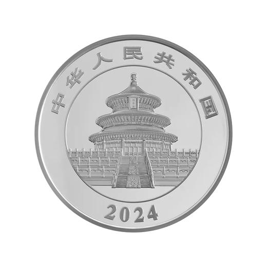【精制币】2024年熊猫150克·1公斤幻彩银币 商品图4