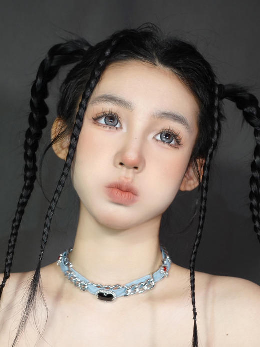 『日抛大直径』Kaylens-琉璃银灰-14.5mm【日抛 0-800度 无525/575】 商品图5