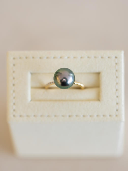 鹿鸣上新：黑珍珠戒指 商品图1