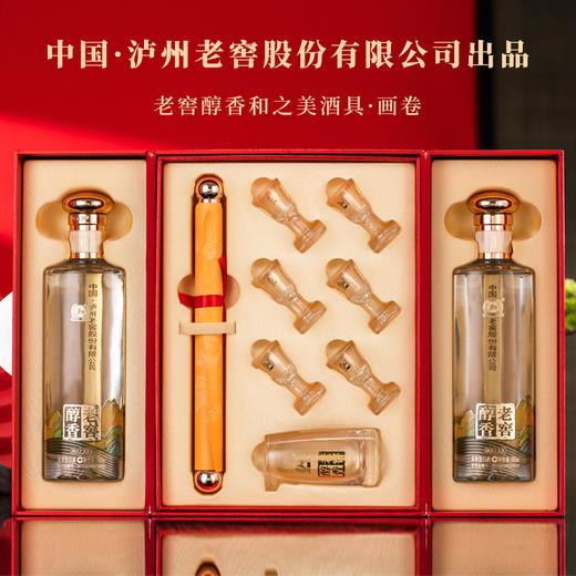 （赠酒具）泸州老窖醇香和之美500ml*2 商品图1