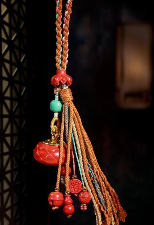 朱砂清净心莲花挂件 商品图2