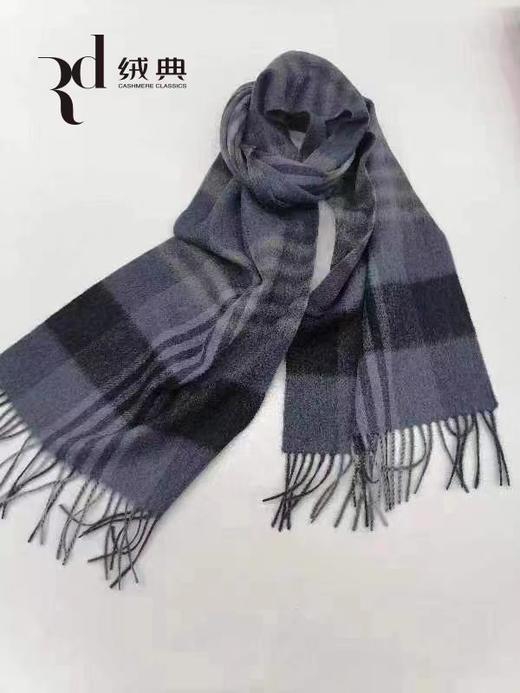 绒典经典格围巾 商品图5