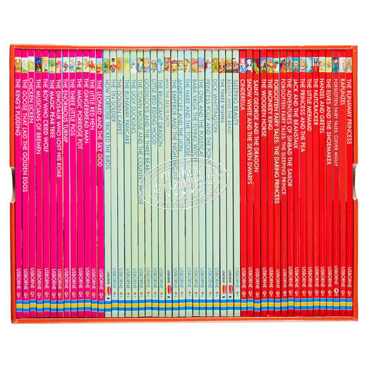 【中商原版】尤斯伯恩我的阅读图书馆 英文原版 Usborne My Reading Library 50 Books Set 50册故事绘本 分级阅读 6岁以上 商品图1