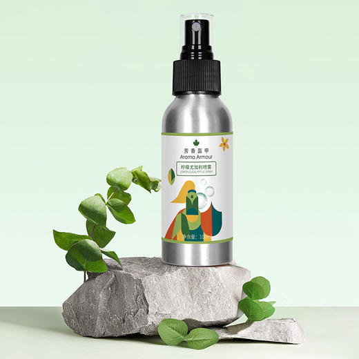 贤妈严选 | 有机地球 芳香盔甲柠檬尤加利喷雾100mL 商品图3