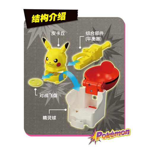 多美NO.902904CN宝可梦皮卡丘vs喷火龙 商品图2
