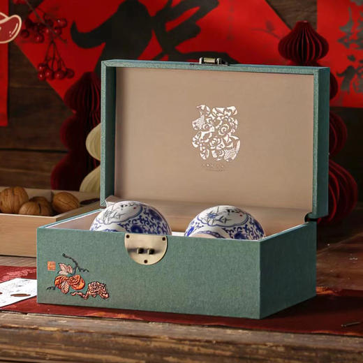 福乐安康【小双瓷罐·兰】58元/套，一件14套/约装三两到半斤 商品图6