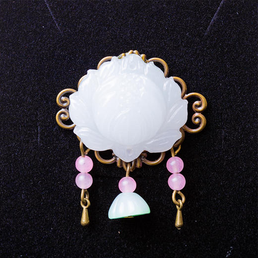 莲花胸针 商品图0