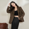 经典潇洒干练挺括西装女新款都市通勤西服外套上衣V0340141 商品缩略图3