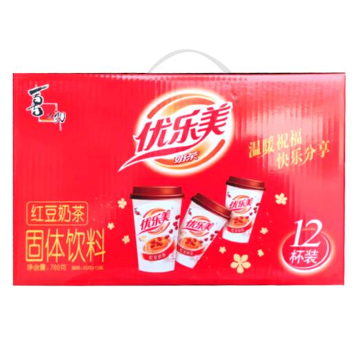 喜之郎优乐美红豆奶茶12杯礼盒装【BC】【QC】 商品图1