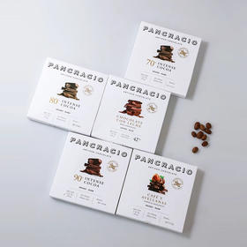 西班牙Pancracio浓可可黑巧克力/牛奶巧克力系列40g 可可风味浓郁细腻丝滑流连忘返 044462/044463/044464/044461