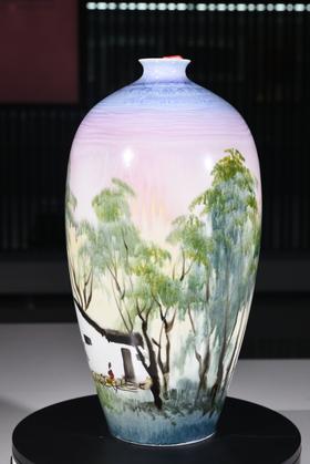 印象彩晨曦赏瓶