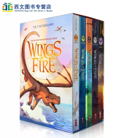 英文原版 Wings of Fire 1-5 火之翼 5本盒装少儿章节桥梁书小说