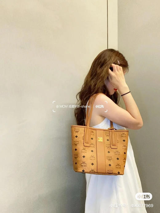 Mcm迷你双面购物袋子母包 商品图3