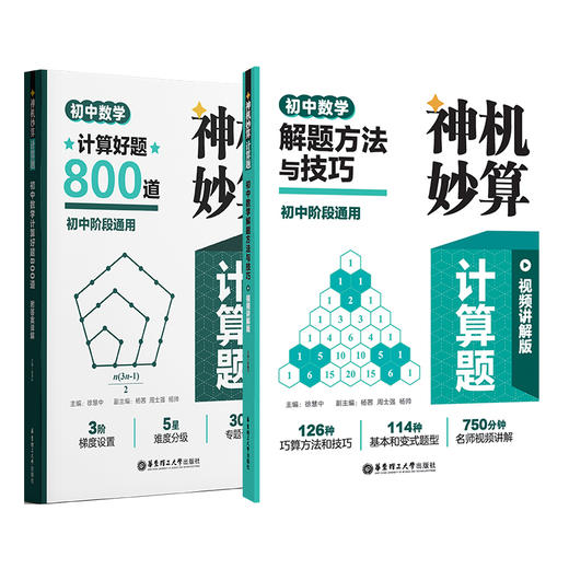 神机妙算计算题：初中数学解题方法与技巧+800题 商品图7