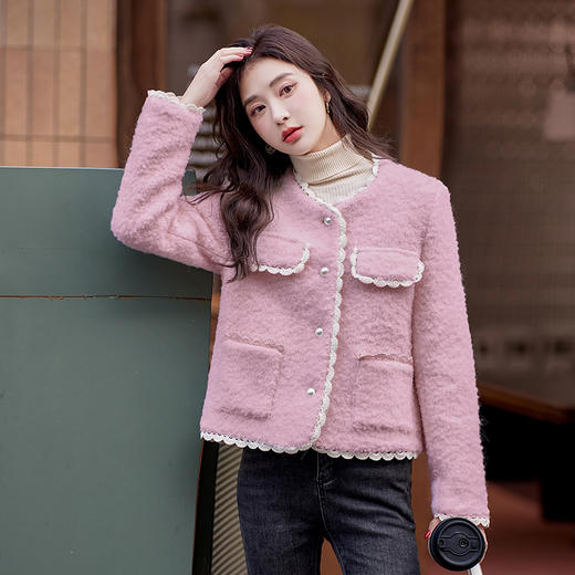 时尚小香风，高颜值90羽绒服短外套HR-BLKE8802 商品图9