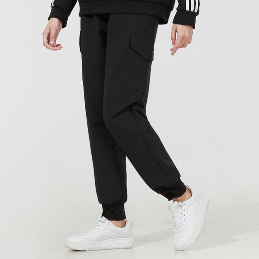 【库存有限，无货将作退款，建议勿拍】Adidas/阿迪达斯冬季女裤加绒保暖工装裤长裤 H09758 商品图0