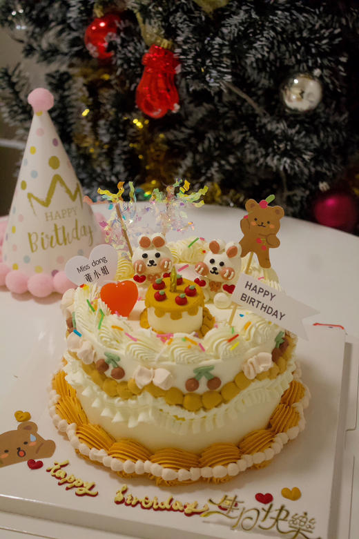 小兔子动物蛋糕 商品图1