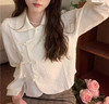 裁缝学苑AS156新中式中国风盘扣长袖衬衫纸样女装娃娃领衬衣上衣打板 商品缩略图2