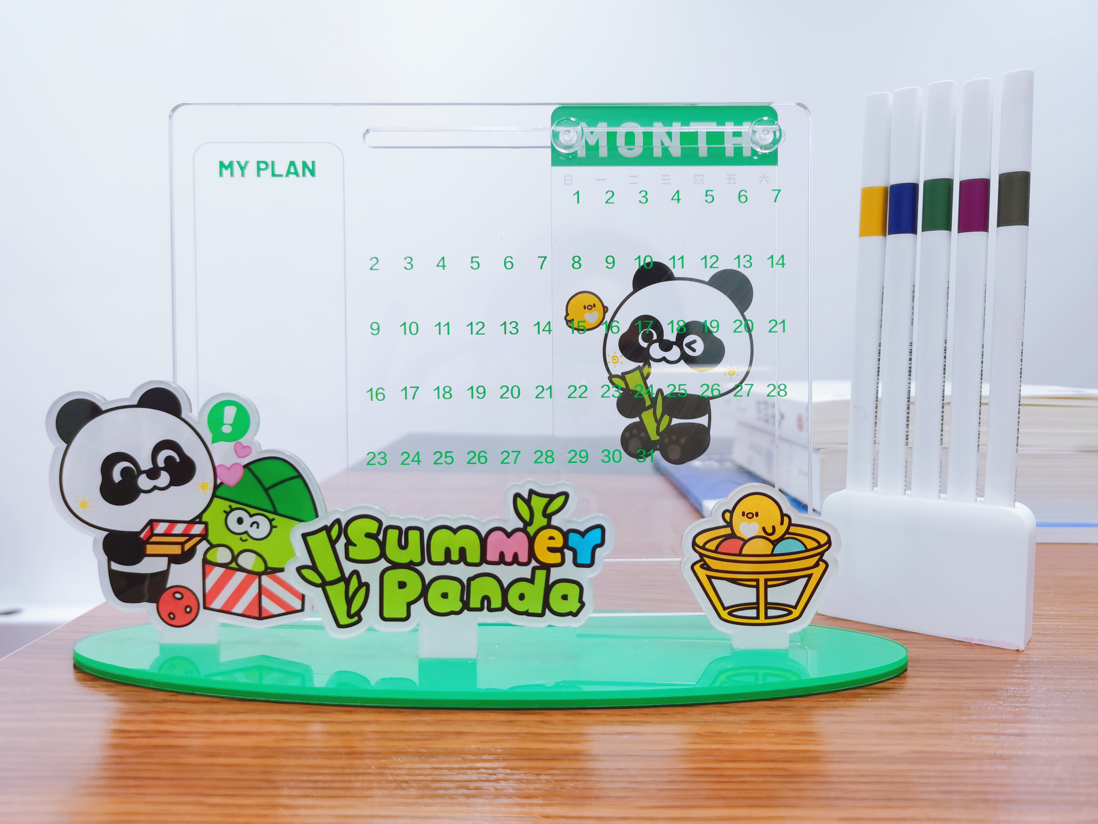 SUMMER PANDA亚克力新年台历