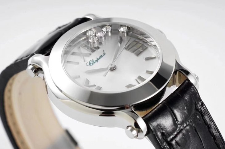 zf萧邦女表快乐钻石英系列278509-3001复刻手表评测