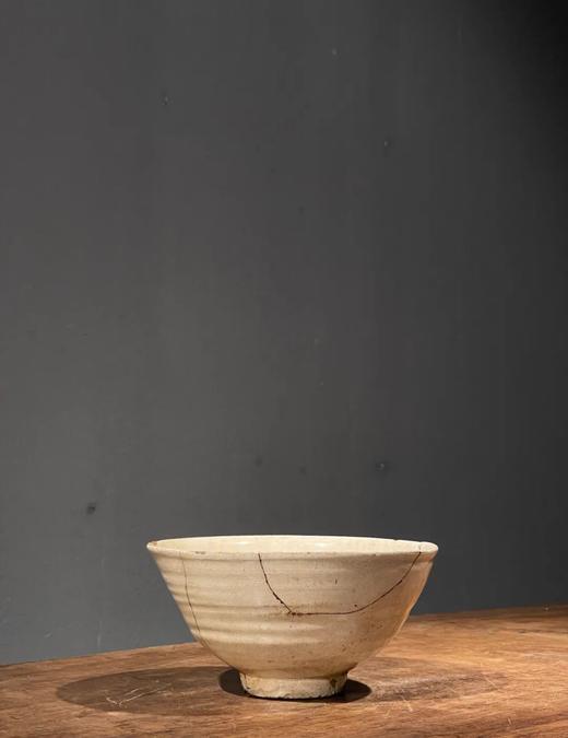 朝鲜粉引釉割高台大茶碗，顺丰包邮 商品图1