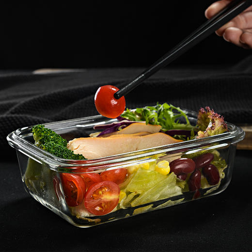 830ml普业长方形玻璃保鲜盒 PY-1903 锁住新鲜 商品图0