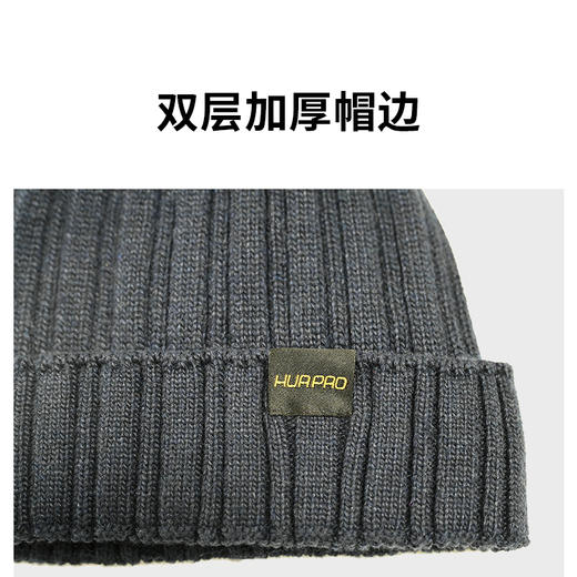 【顺丰发货】HUAPAO画跑冬季户外保暖加绒休闲百搭毛线帽 商品图2
