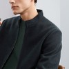 【含羊毛】柒牌男士夹克秋冬厚款商务休闲立领保暖毛呢外套茄克衫	125D70190 商品缩略图2