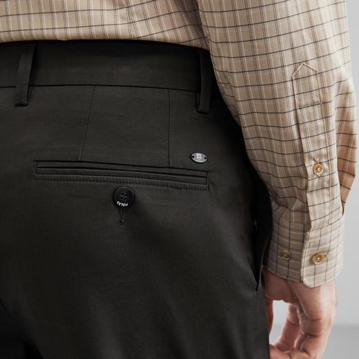 【含莱赛尔】柒牌男装休闲裤男春季新款通勤百搭直筒商务长裤	124H71430 商品图3