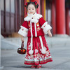 儿童汉服古装冬季中国风，加绒小女孩古风汉服裙PJX-DDG2440 商品缩略图1
