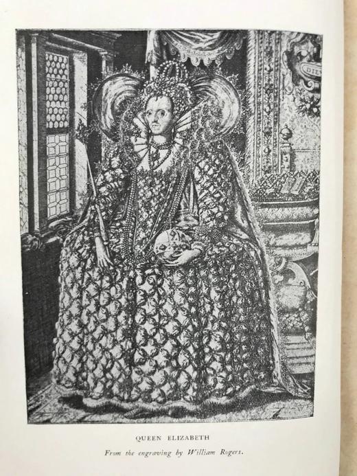 1901年 莎士比亚时代的英国小说 57幅插图 漆布精装32开 商品图2